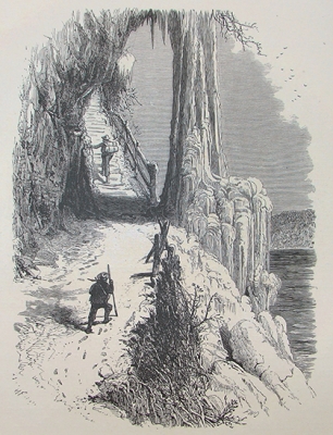 Barnett's Stair, in Winter
