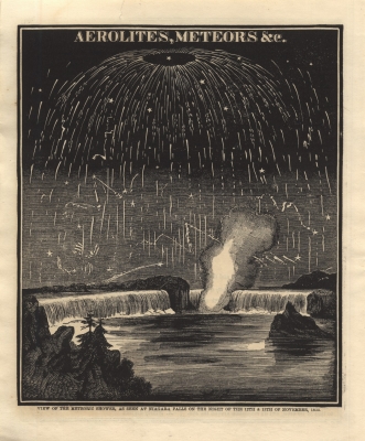 View of the Meteoric Shower, as seen at Niagara Falls