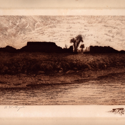 Old Fort Erie—Sunset, 1886