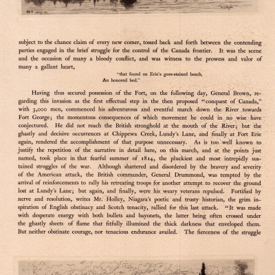 A Glimpse of American Shore from Tonawanda Island, 1887