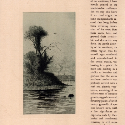 A Quiet Spot above American Falls, 1887