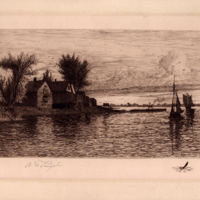 "River Shore"—Black Rock, American Side, 1888