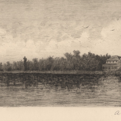 Tonawanda Island, opposite Tonawanda Village, American Side, 1887