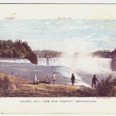 Niagara Falls from Point Prospect-American Side