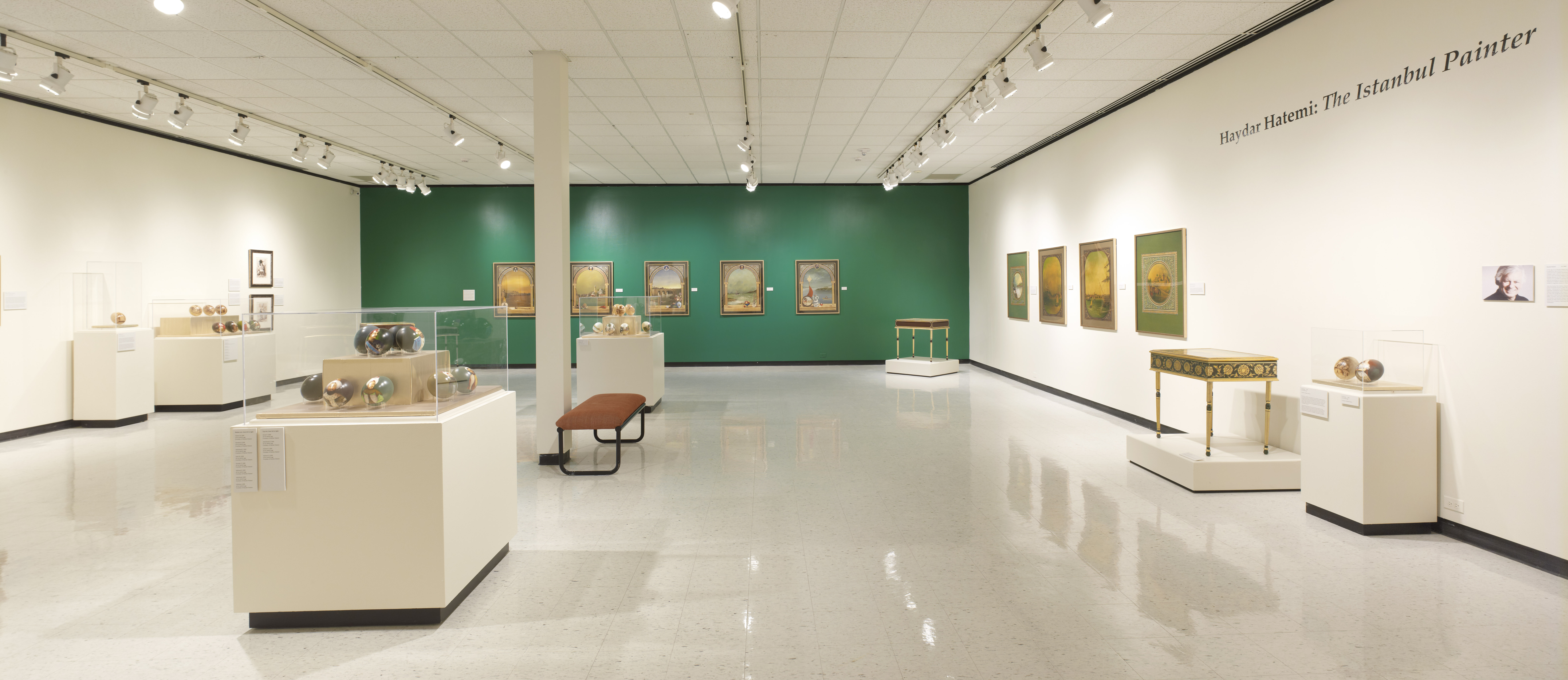 Haydar Hatemi: The Istanbul Painter installation photo, 2012