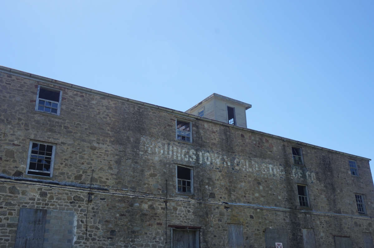 The Youngstown Cold Storage Co. building in Youngstown, NY