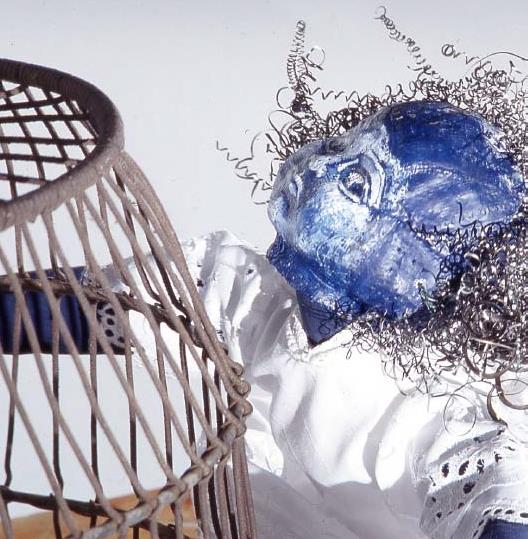(detail) Birdseed Child, 2005, mixed media, found objects